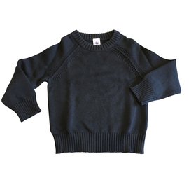 Petit Bateau-Pulls, gilets garçon-Bleu Marine