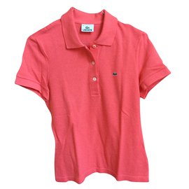 Lacoste-Polo Lacoste coupe slim fit-Rose