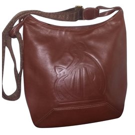 Lanvin-Handbags-Dark brown
