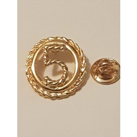 Chanel-Alfinetes e broches-Dourado