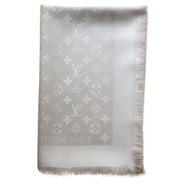 Louis Vuitton-Sciarpa classica Monogram-Beige