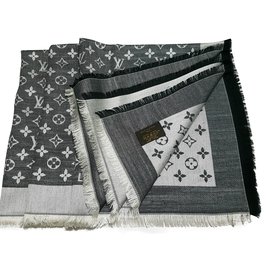 Louis Vuitton Sciarpa classica Monogram Nero