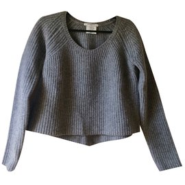Givenchy-Pull en laine gris-Gris