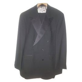 Balmain Evening Jacket Black Wool 44FR Black