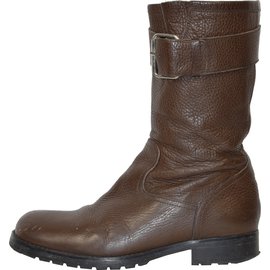 Pom d'Api-Boot-Brown