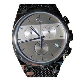 Calvin Klein Watche de quartzo Preto