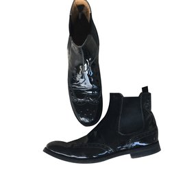 Church's-Ankle Boots-Black