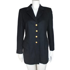 Escada-Veste blazer en laine-Other