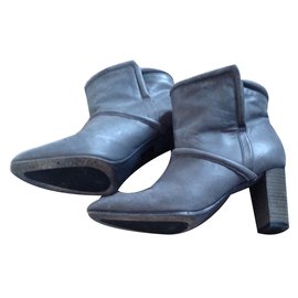 Comptoir Des Cotonniers-Ankle Boots-Grey