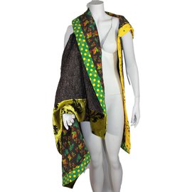 Kenzo-Cape Kimono asymétrique-Other
