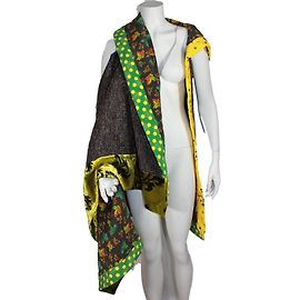 Kenzo Cape Kimono asymétrique Autre