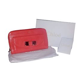 Chloé Petite maroquinerie Corail