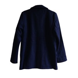 Petit Bateau-Blousons, manteaux garçon-Bleu Marine