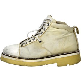 Autre Marque-JEAN BAPTISTE RAUTUREAU Boots-Cream