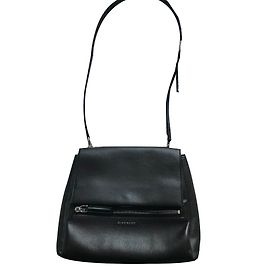Givenchy Pandora Pure Leather Handbag Ebony Ebony