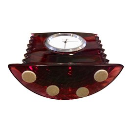 Baccarat-Baccarat Pendulette Lalande-Red