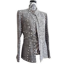 Giacca in tweed multicolor Chanel Multicolore