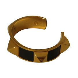 Hermès Collier de Chien Armband blaues Eidechsenleder Marineblau