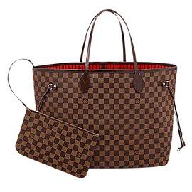 Louis Vuitton-Neverfull bag damier GM-Brown