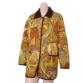 Salvatore Ferragamo Chaqueta con estampado de leopardo Multicolor