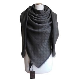 Gucci Foulards Gris anthracite
