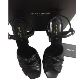 Saint Laurent-Sandals-Black