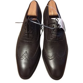 Brioni-Derbies homme-Marron