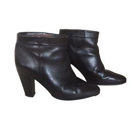 Isabel Marant Etoile-Ankle Boots-Dark brown