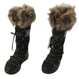 Autre Marque Moon Boots Negras Negro