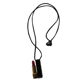 Chanel Colares pingente Multicor