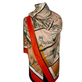 Hermès-A l'OMBRE des BOULEVARDS-Multicolor