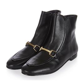Topshop Ankle Boots Black