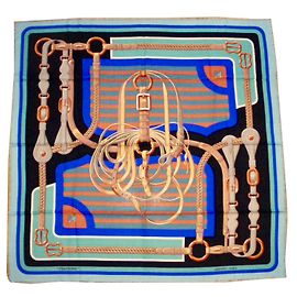 Hermès COACHING (Cashmere & Silk) Multicor