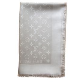 Louis Vuitton Klassischer Monogrammschal Beige
