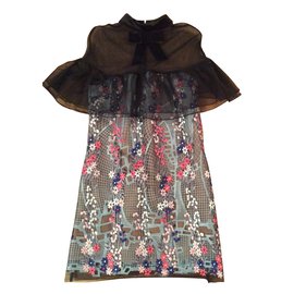 Robe Self Portrait Multicolore Multicolore