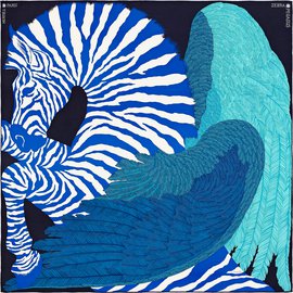 Hermès ZEBRA PEGASUS Blu