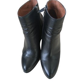 Pura Lopez-Ankle Boots-Black
