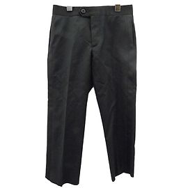 Burberry Boys Black Wool Tailored Trousers Size 4 Years Black