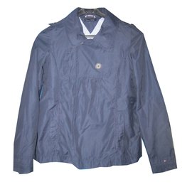 Tommy Hilfiger-Girl Coats outerwear-Navy blue
