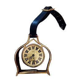 Lancel desktop clock Golden