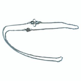 Hermès-Long necklaces-Silvery