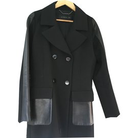 Barbara Bui-Coats, Outerwear-Black