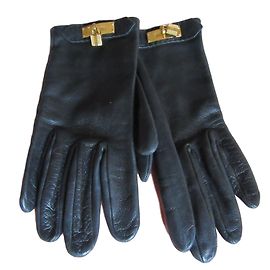 Luvas Hermès Soya Preto