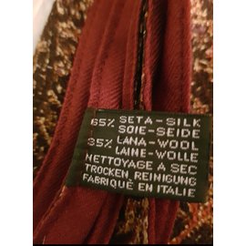 Chanel-Silk scarves-Brown