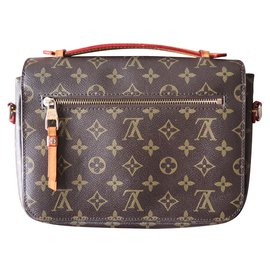 Louis Vuitton-Métis Monogramm-Castanho escuro