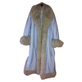 Ermanno Scervino Coat Blue