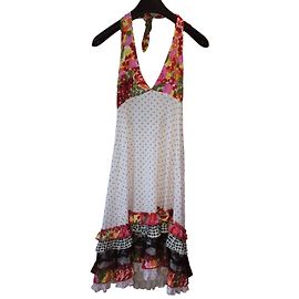Autre Marque Zoé la fée Robe d'été Noir Rose Blanc Rouge