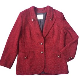 Weill Jackets Black Dark red