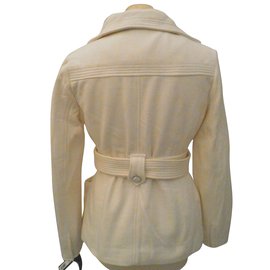 Kenneth Cole-Jackets-Cream