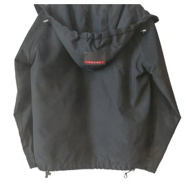 Prada-Jackets-Black